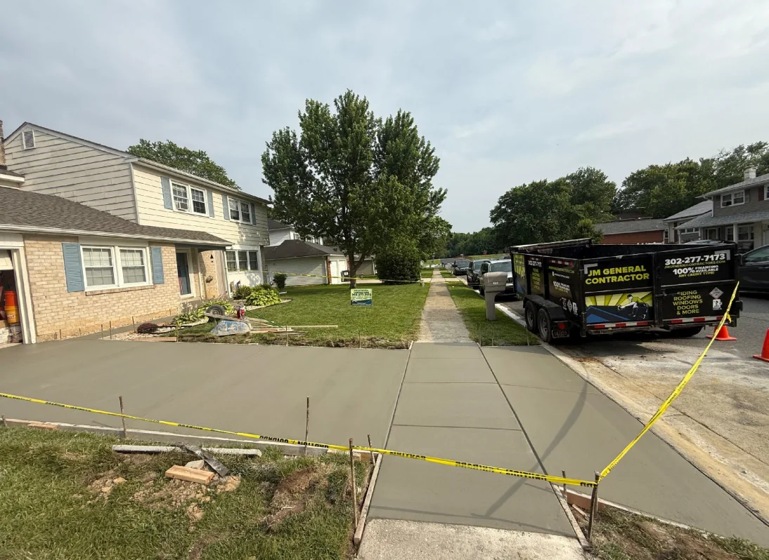 Concrete project by JM General Contractors